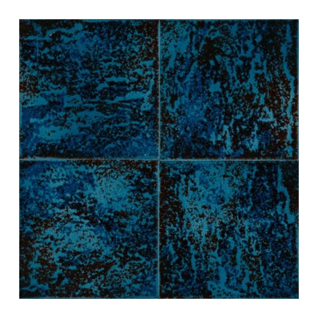 Keystone 6" x 6" Metalli Glossy Porcelain Pool Tile