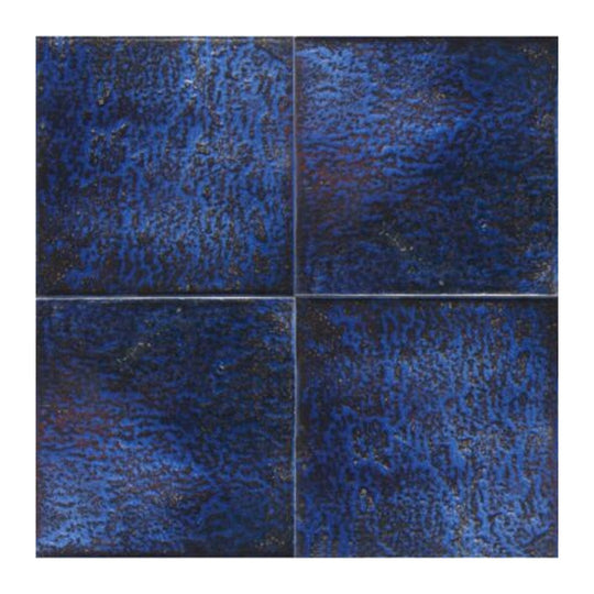 Keystone 6" x 6" Metalli Glossy Porcelain Pool Tile