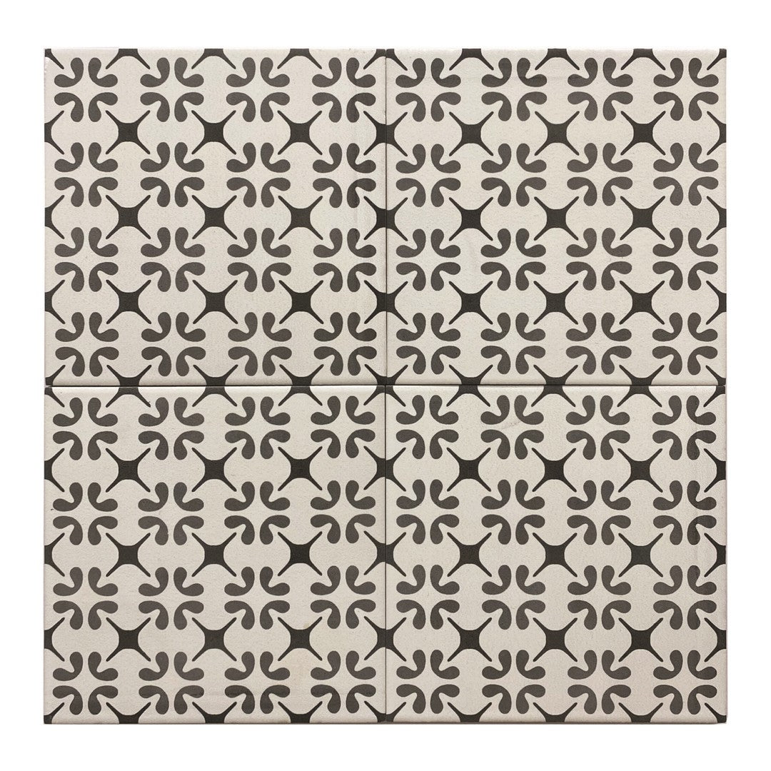 Keystone 6" x 6" Aquarel Deco Matte Porcelain Pool Tile