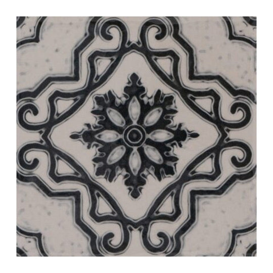Keystone 6" x 6" Maiolica Glossy Porcelain Pool Tile