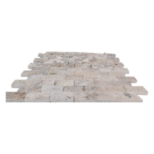 Keystone 12" x 12" Colorado Split Face Natural Stone Mosaic-Colorado