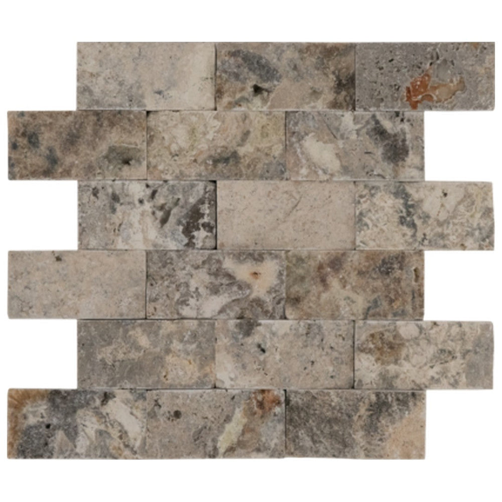 Keystone 12" x 12" Colorado Split Face Natural Stone Mosaic