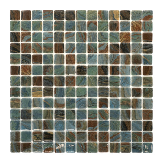 Keystone 12" x 12" Fusion Glass Mosaic