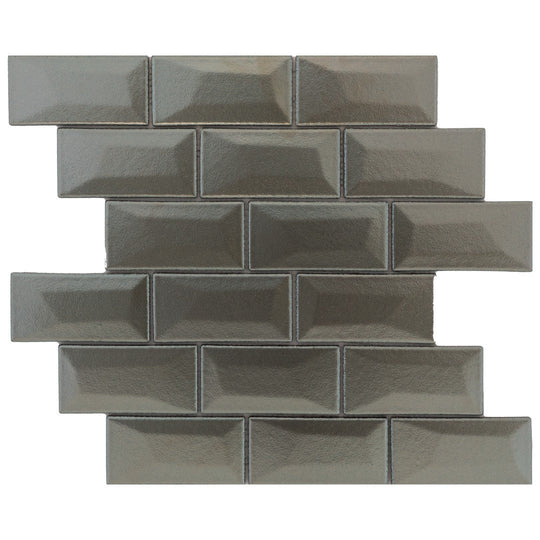 Keystone 12" x 12" Libra Polished Porcelain Wall Mosaic