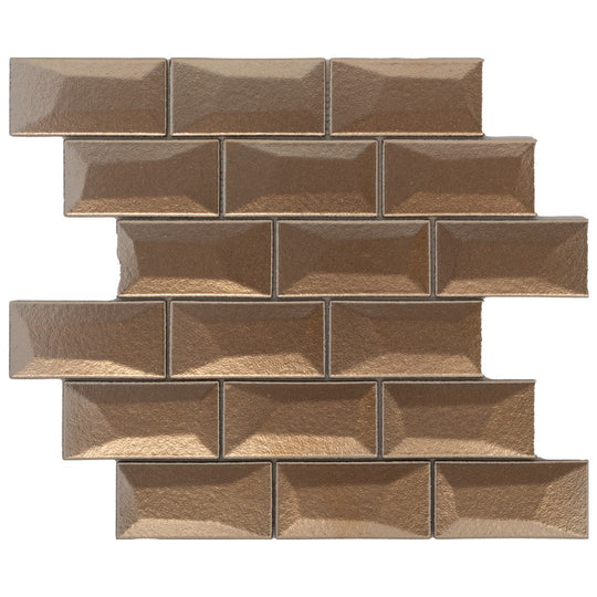 Keystone 12" x 12" Libra Polished Porcelain Wall Mosaic