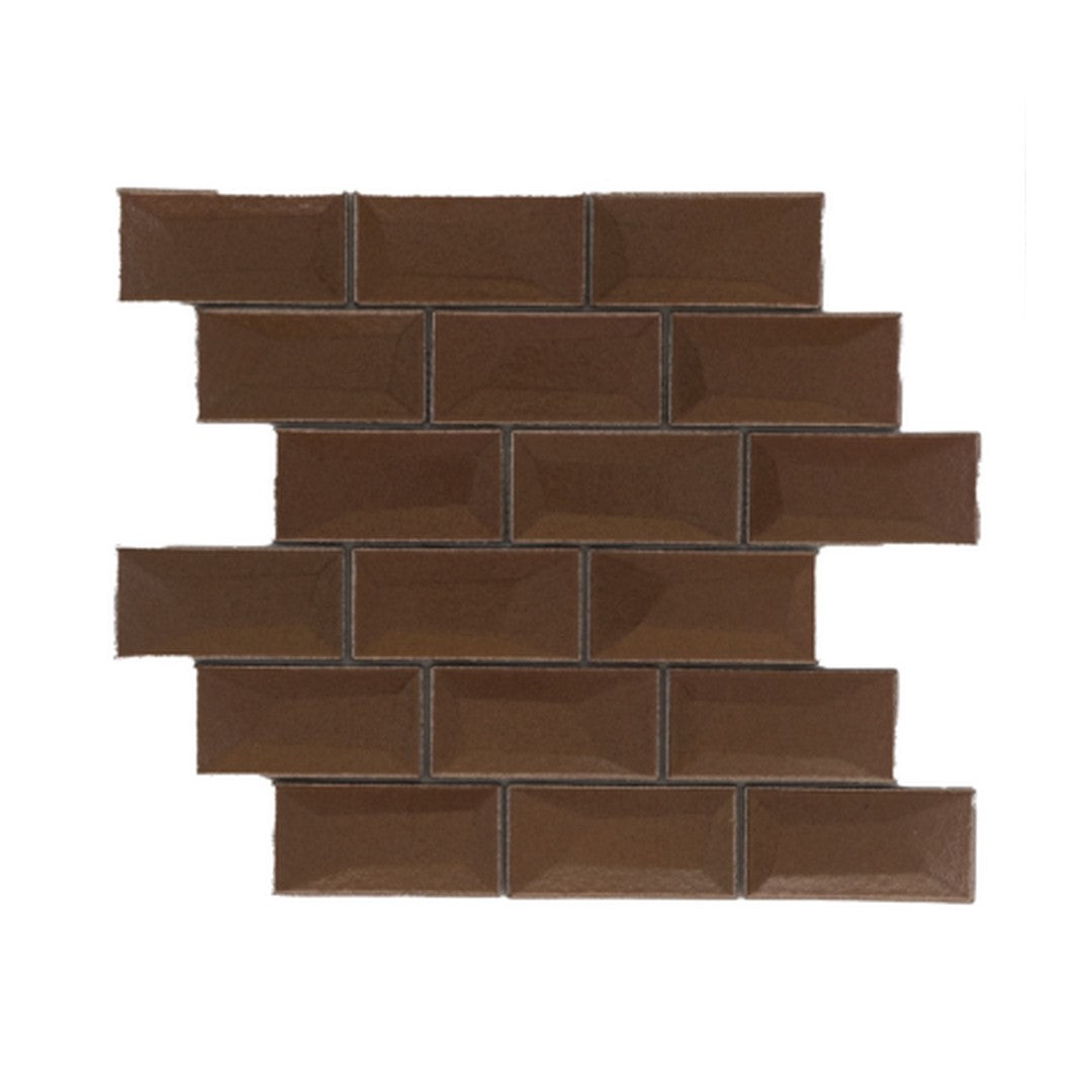 Keystone 12" x 12" Libra Polished Porcelain Wall Mosaic