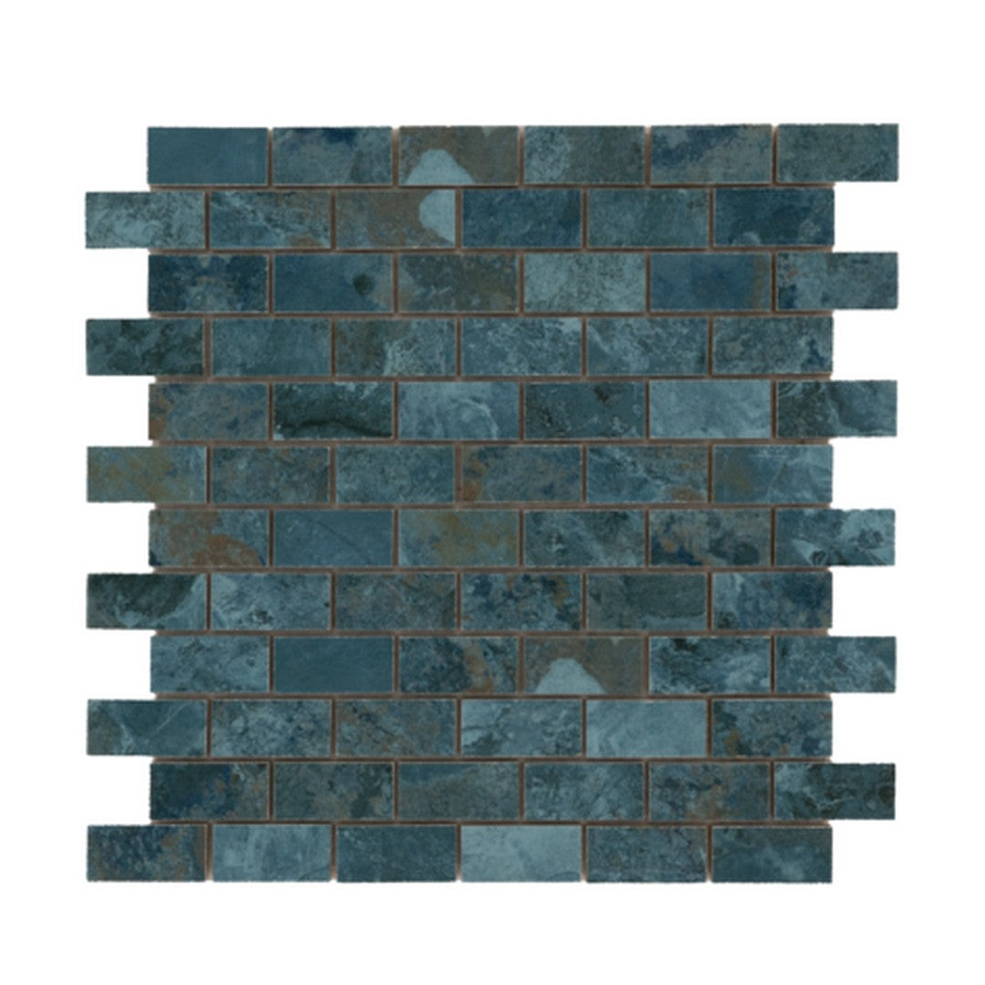 Keystone 12" x 12" Crystal Polished Porcelain Mosaic