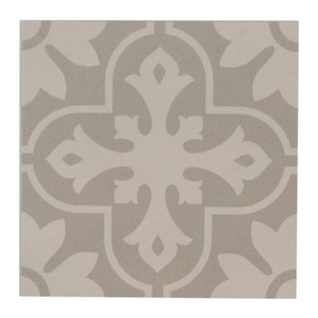 Keystone 8" x 8" More Decor Matte Porcelain Deco Tile