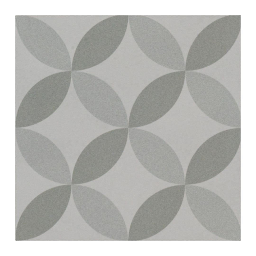 Keystone 8" x 8" More Decor Matte Porcelain Deco Tile