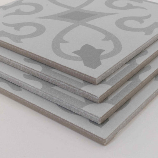 Keystone 8" x 8" More Decor Matte Porcelain Deco Tile-More Décor 3