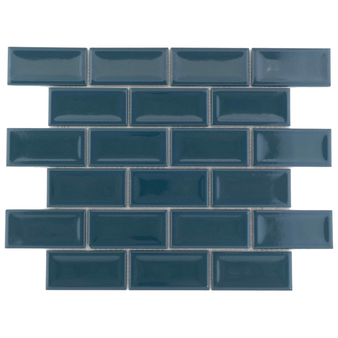 Keystone 12" x 12" Twins Glossy Porcelain Mosaic