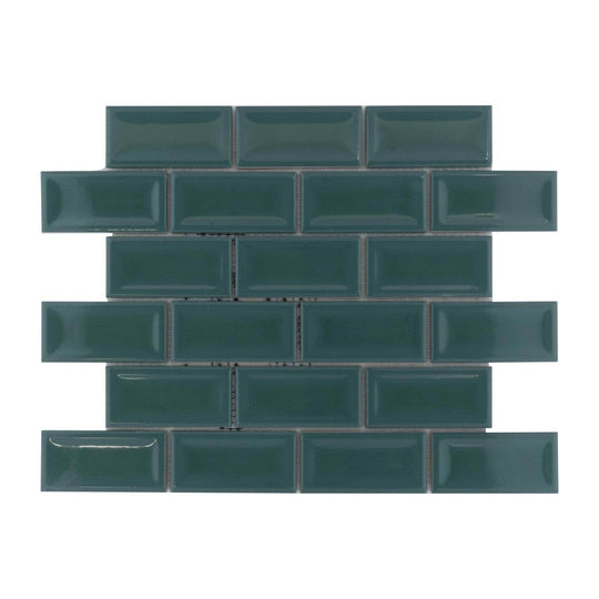 Keystone 12" x 12" Twins Glossy Porcelain Mosaic