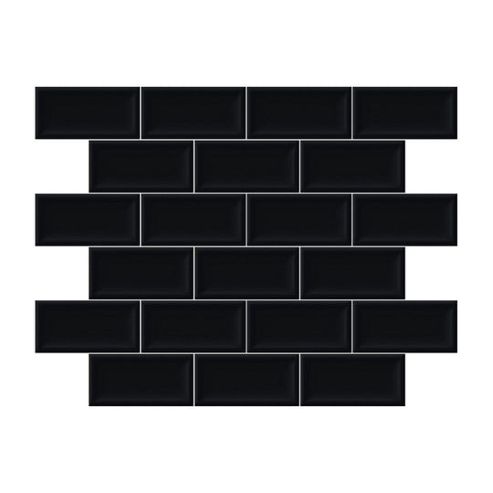 Keystone 12" x 12" Twins Glossy Porcelain Mosaic