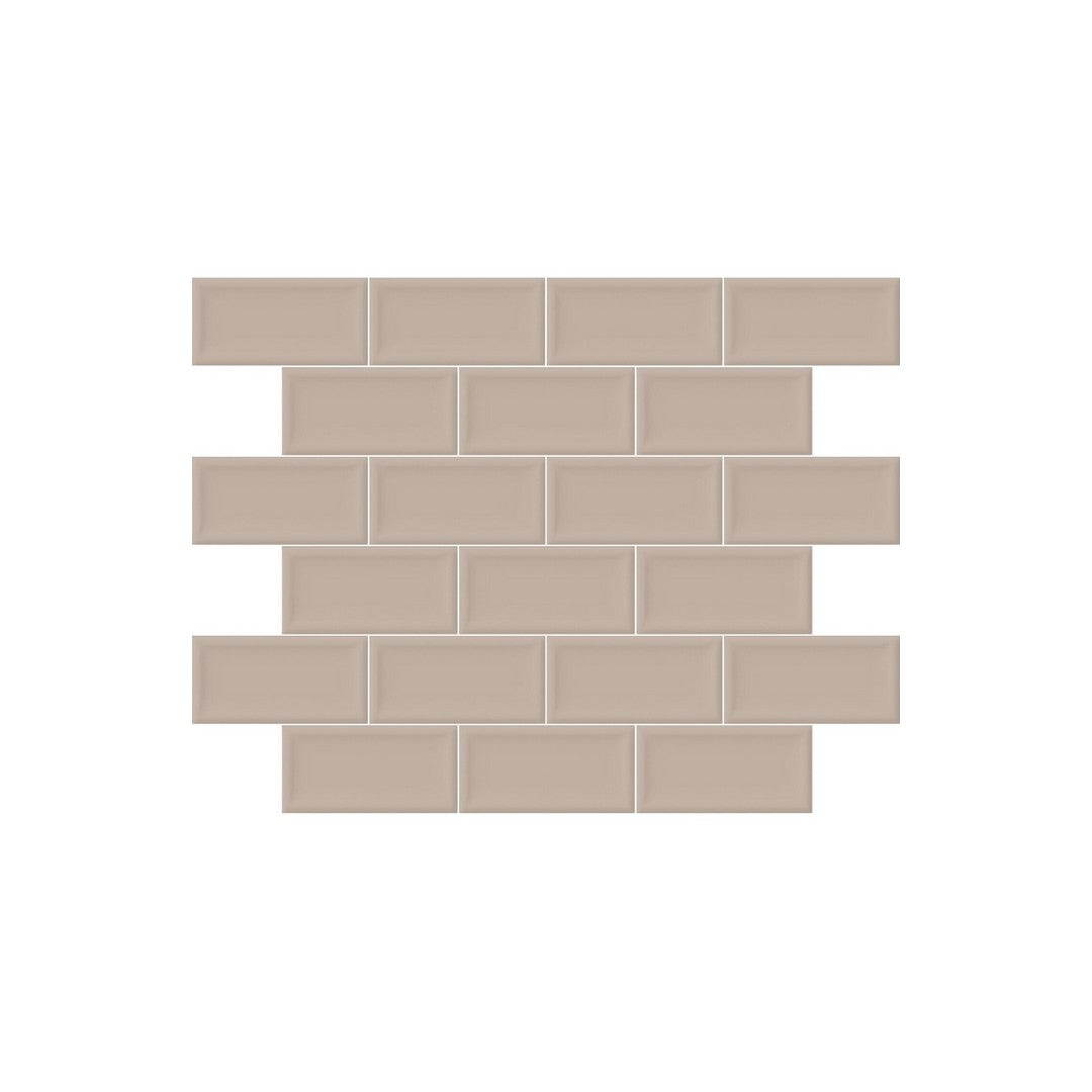 Keystone 12" x 12" Twins Glossy Porcelain Mosaic