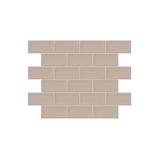 Keystone 12" x 12" Twins Glossy Porcelain Mosaic