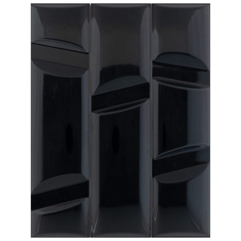 Keystone 4" x 16" Volume No.1 Polished Ceramic Wall Tile