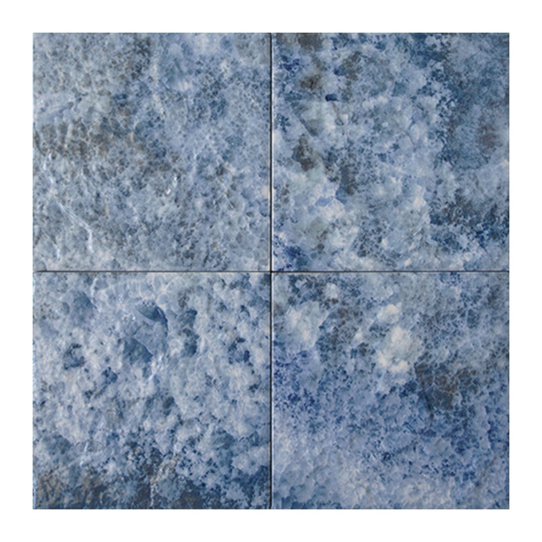 Keystone 6" x 6" Moon Glossy Porcelain Pool Tile
