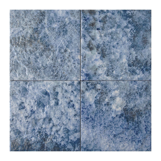 Keystone 6" x 6" Moon Glossy Porcelain Pool Tile