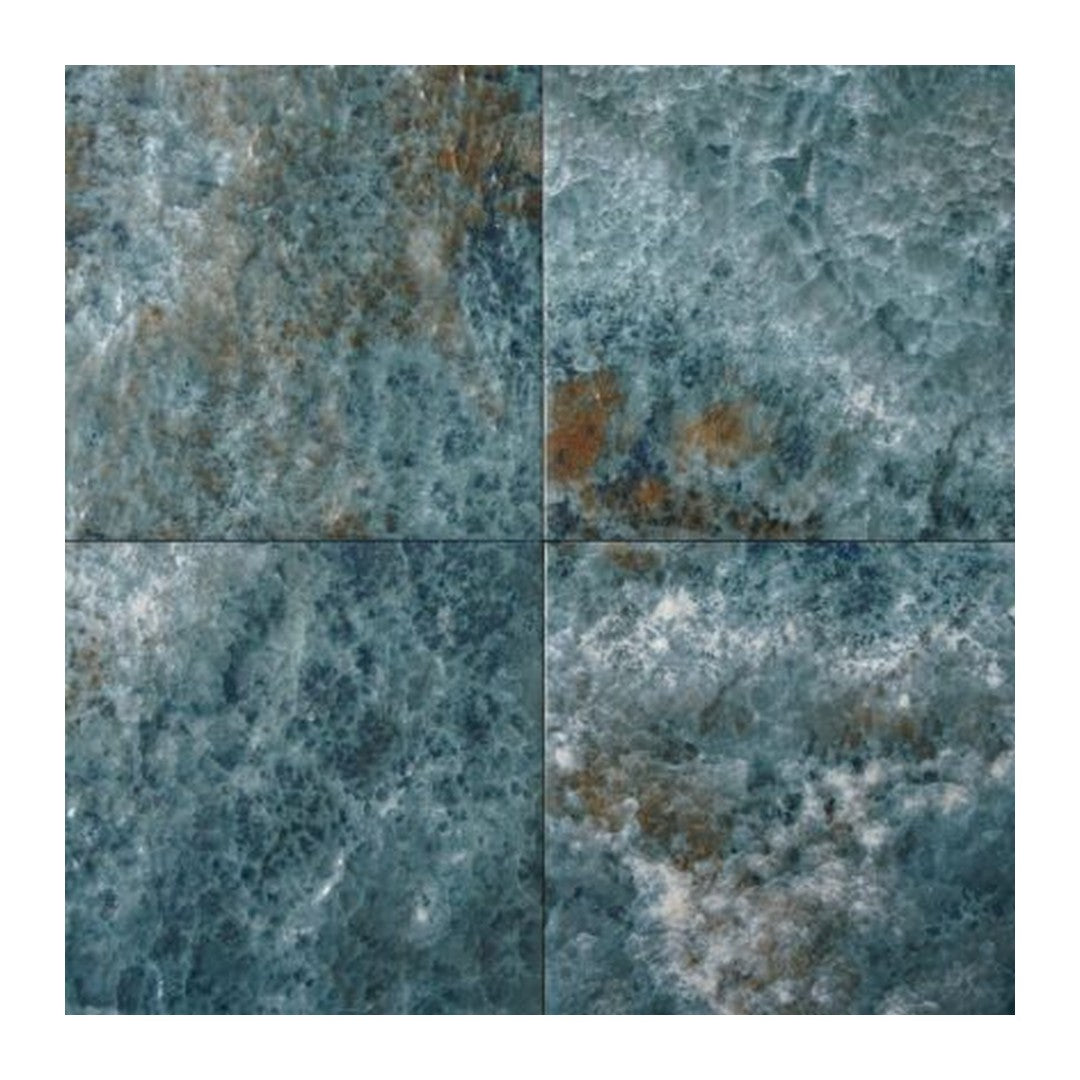 Keystone 6" x 6" Moon Glossy Porcelain Pool Tile