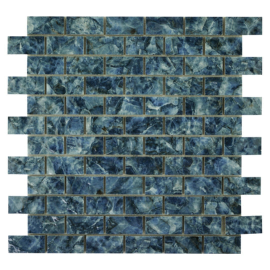 Keystone 12" x 12" Venus Glossy Porcelain Mosaic