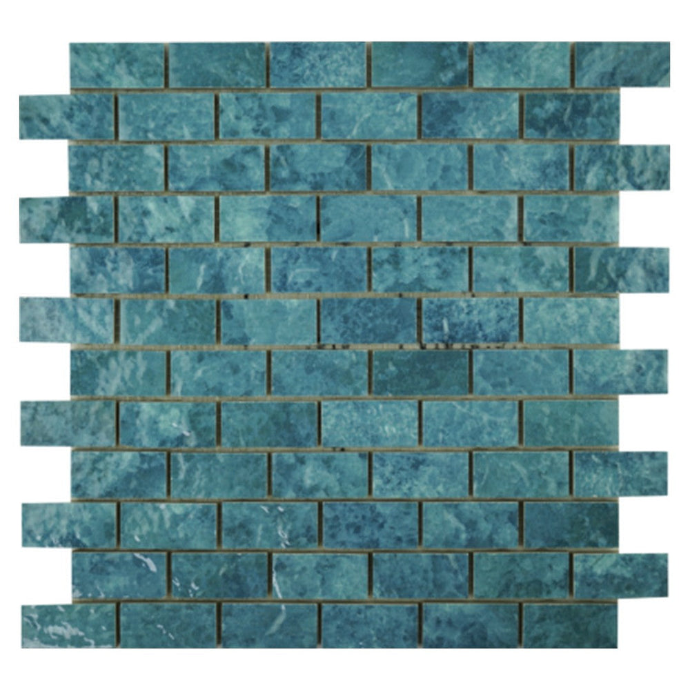 Keystone 12" x 12" Neptune Glossy Porcelain Mosaic