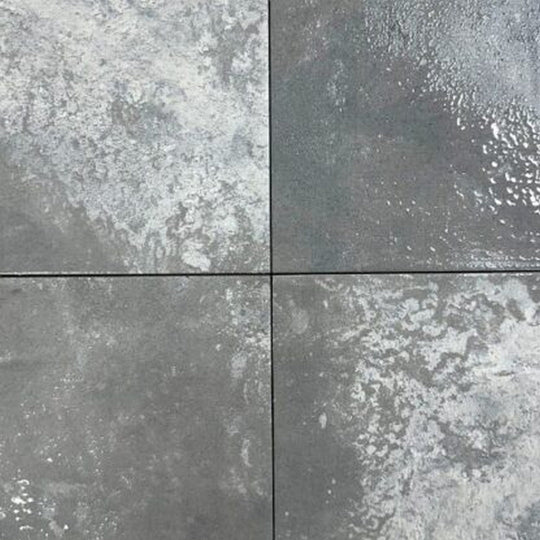 Keystone 6" x 6" Beach Porcelain Pool Tile-Grey