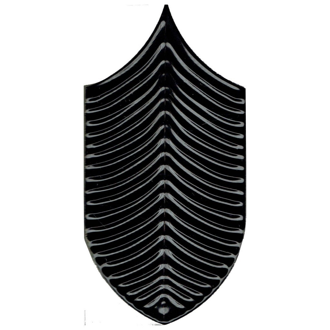 Keystone 4" x 8" Calathea Glossy Ceramic Deco Tile