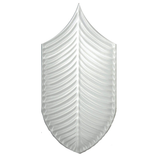 Keystone 4" x 8" Calathea Glossy Ceramic Deco Tile