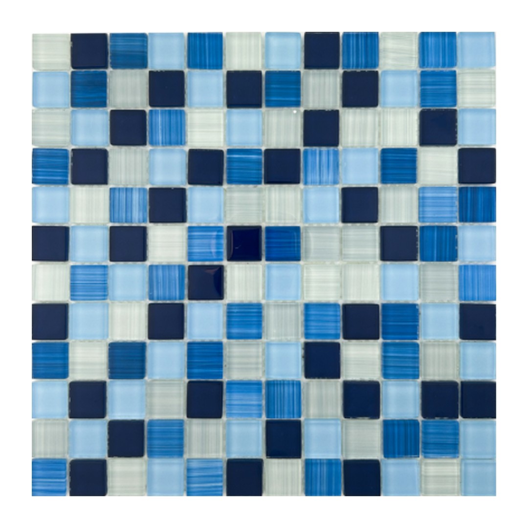 Keystone 12" x 12" Santorini Glass Mosaic