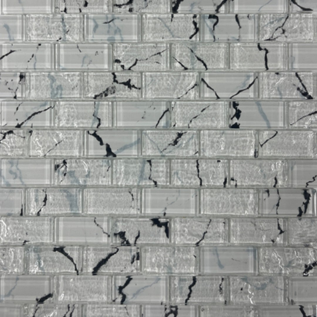 Keystone 12" x 12" Frostbite Glass Mosaic-Frostbite