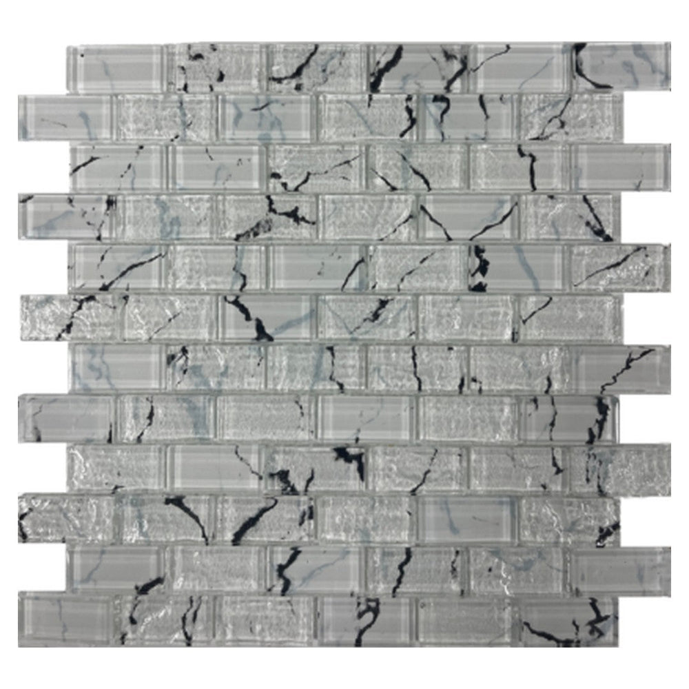 Keystone 12" x 12" Frostbite Glass Mosaic