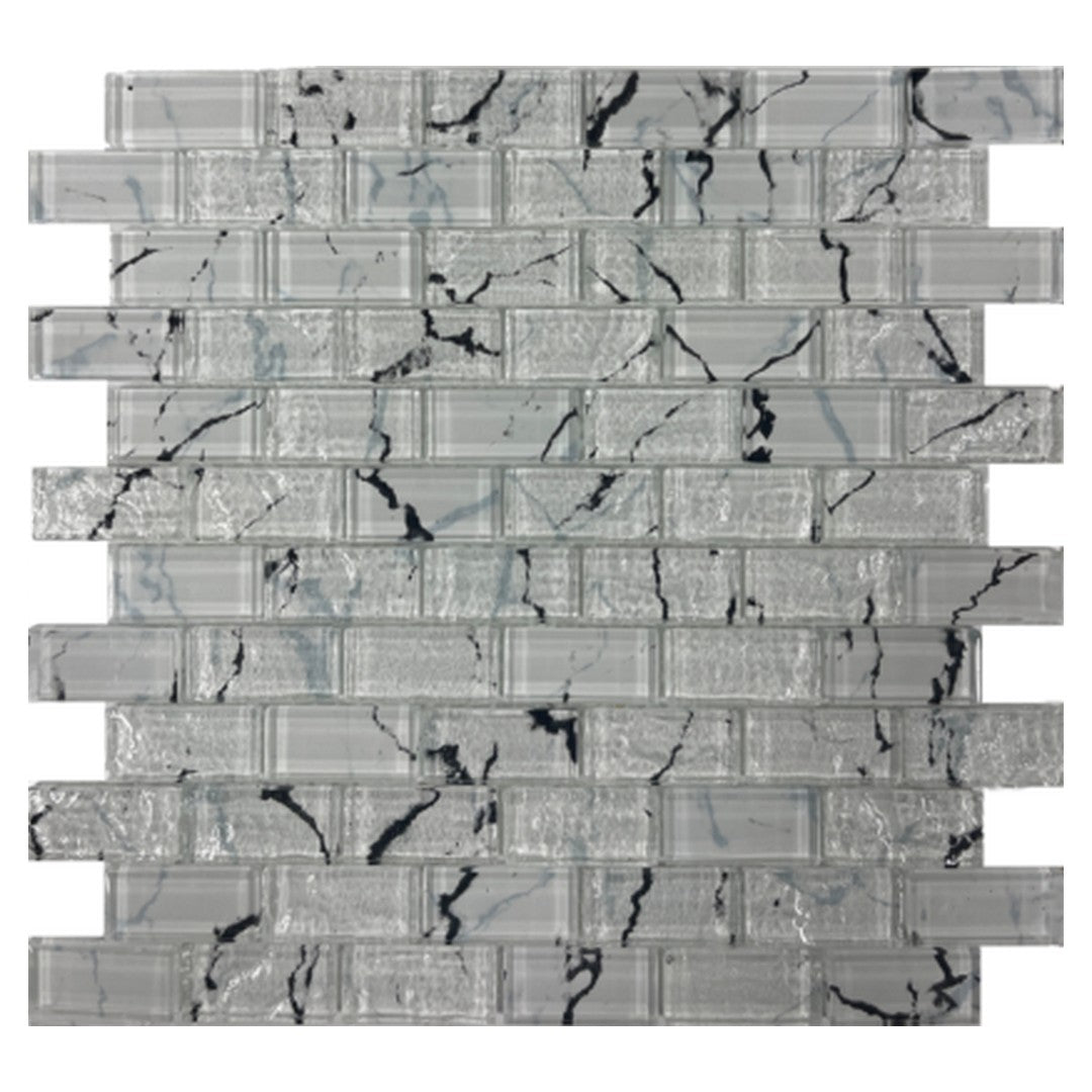 Keystone 12" x 12" Frostbite Glass Mosaic