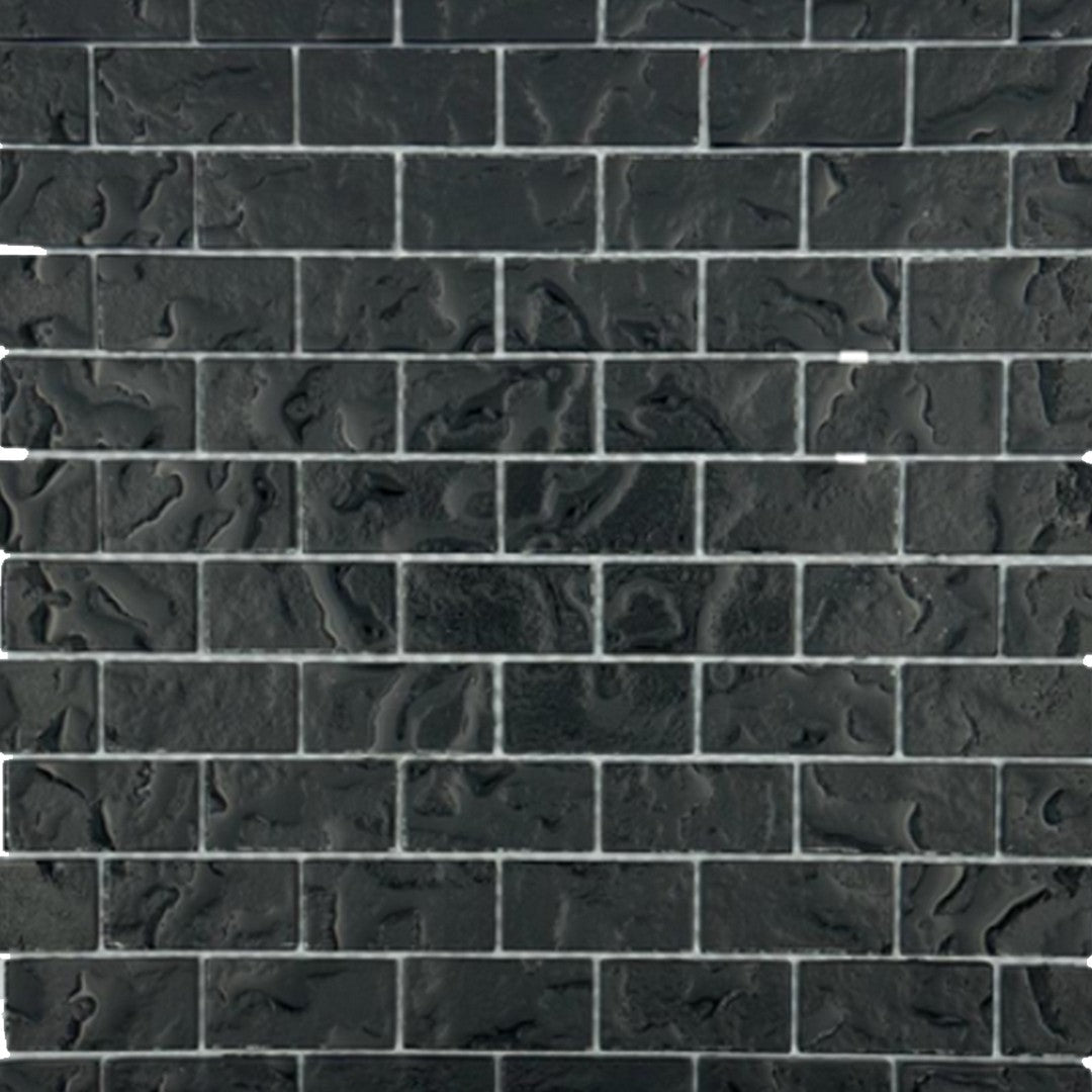 Keystone 12" x 12" Dark Matter Glass Mosaic-Dark Matter