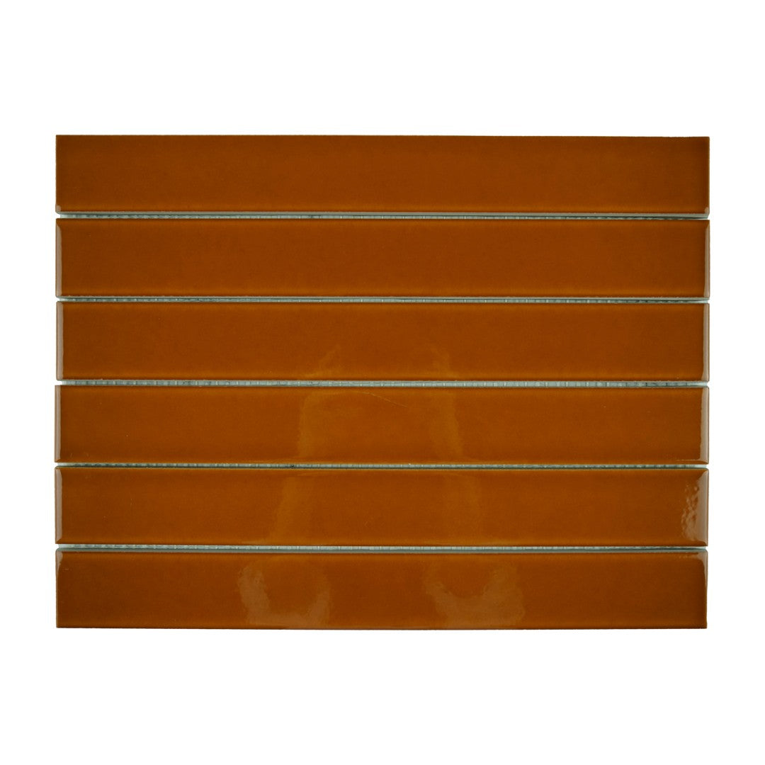 Keystone 2" x 16" Flauti Flat Porcelain Mosaic