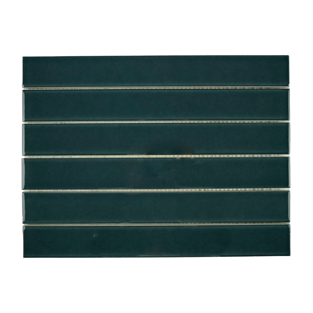 Keystone 2" x 16" Flauti Flat Porcelain Mosaic