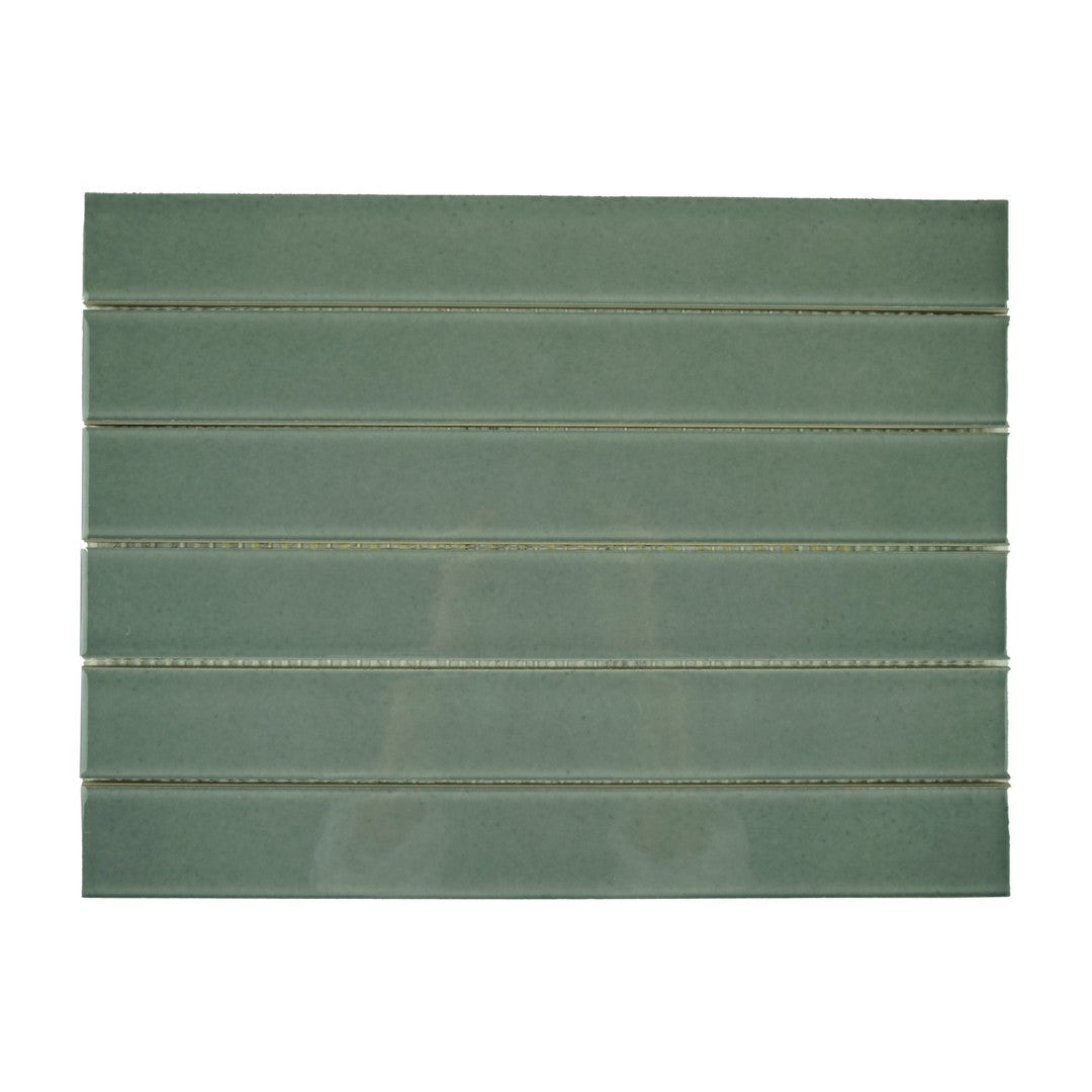 Keystone 2" x 16" Flauti Flat Porcelain Mosaic