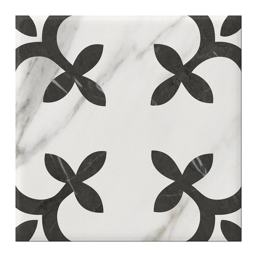 Keystone 8" x 8" Ursino Porcelain Deco Tile