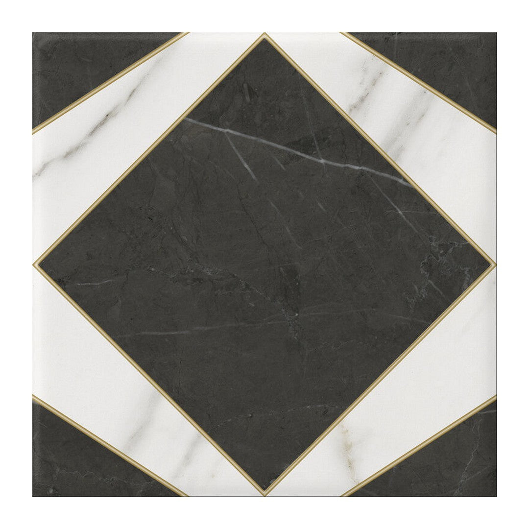 Keystone 8" x 8" Ursino Porcelain Deco Tile