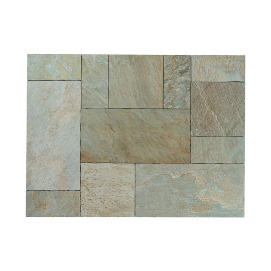 Keystone Nativa Porcelain Floor Tile-Bianco Multiformato Set