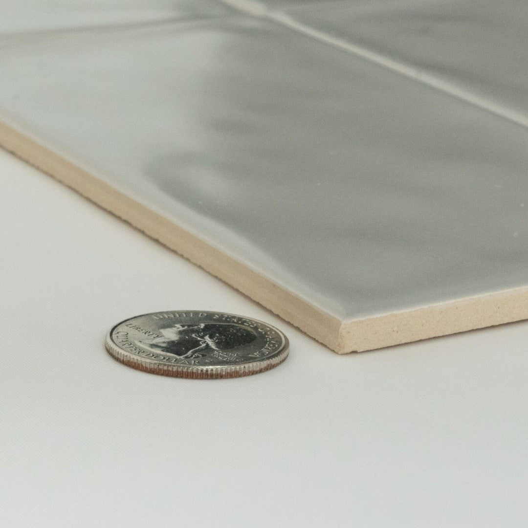 Keystone 3" x 6" Satin Matte Ceramic Wall Tile-Pomice