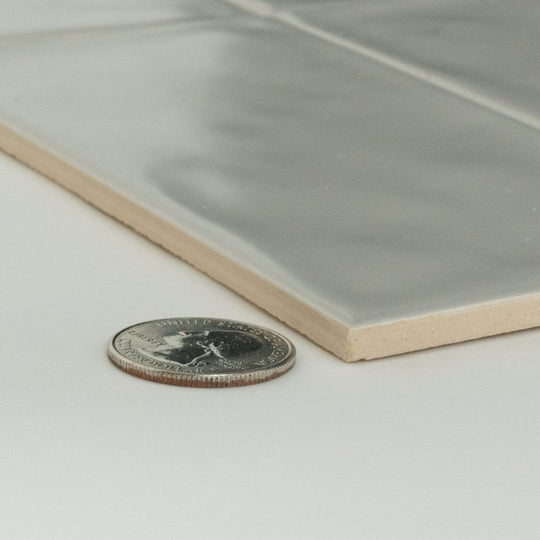 Keystone 3" x 6" Satin Matte Ceramic Wall Tile-Pomice