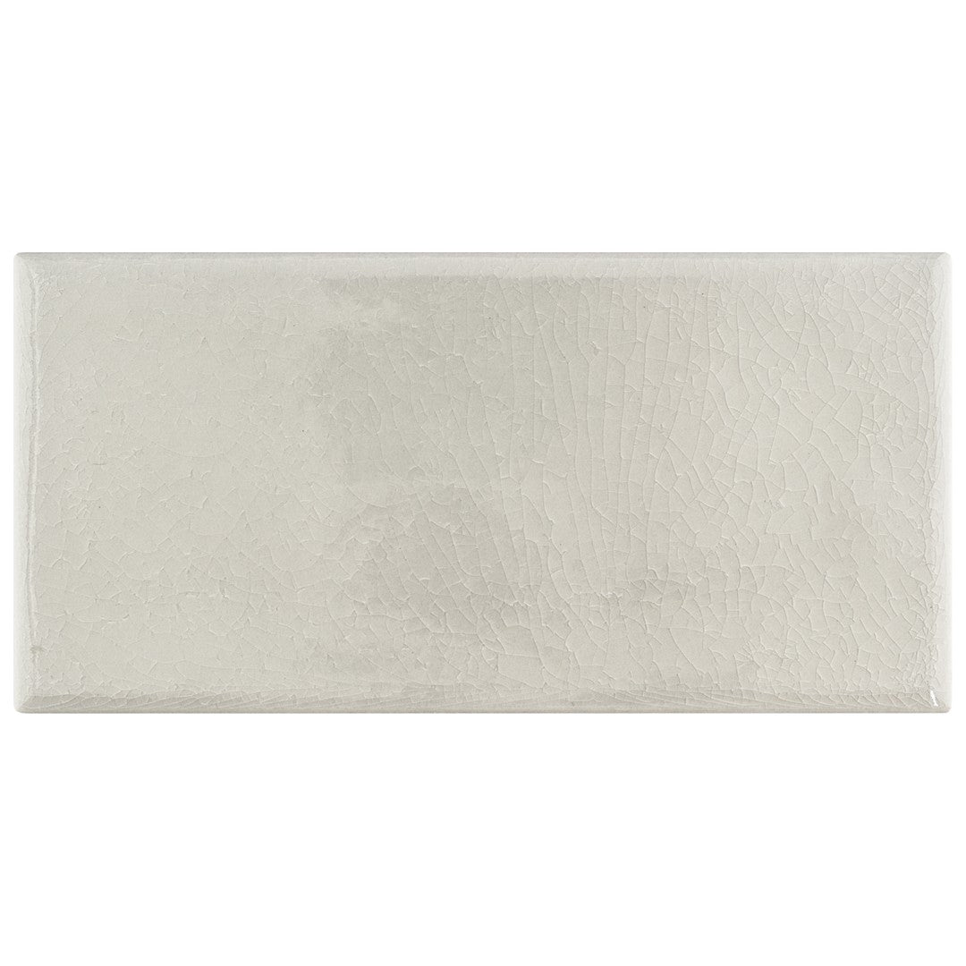 Keystone 4" x 8" Briolette Glossy Ceramic Wall Tile