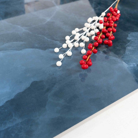 Keystone 24" x 48" Onyx Blue Polished Porcelain Floor Tile-Onyx Blue