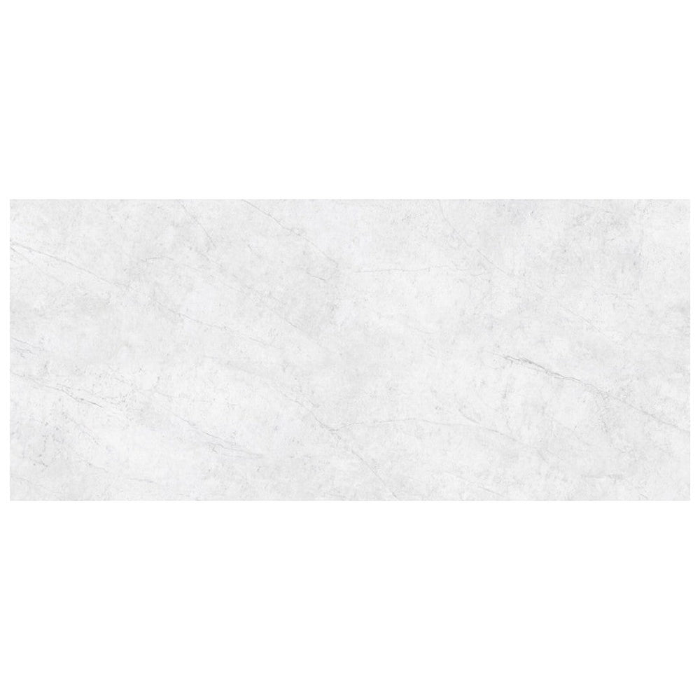 Keystone 24" x 48" Carrara Polished Porcelain Floor Tile