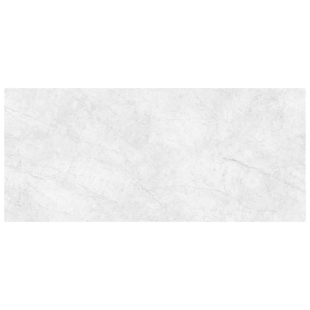 Keystone 24" x 48" Carrara Polished Porcelain Floor Tile