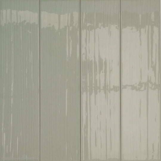 Keystone 4" x 16" Paintboard Glossy Ceramic Wall Tile-Salvia