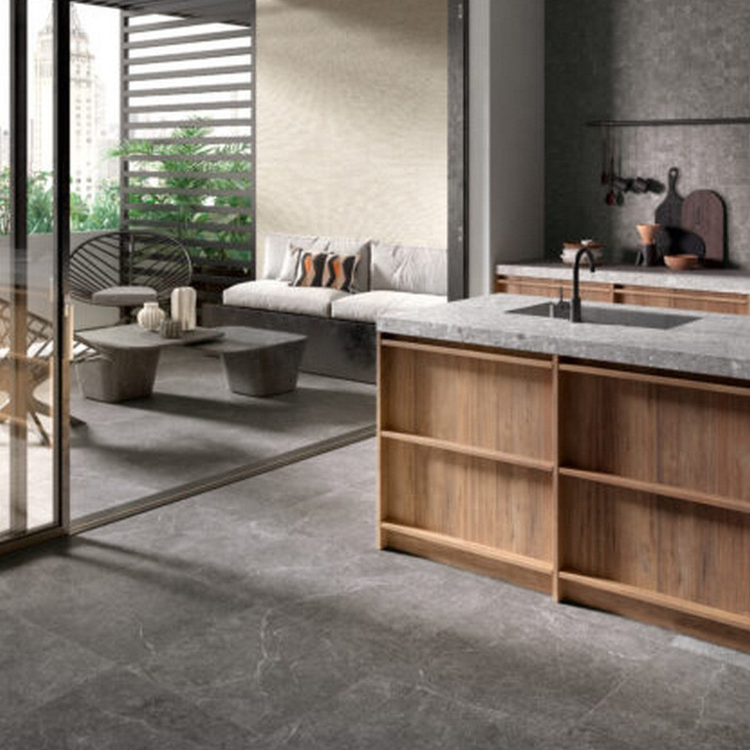 Keystone 24" x 48" Holystone Porcelain Paver-Dark