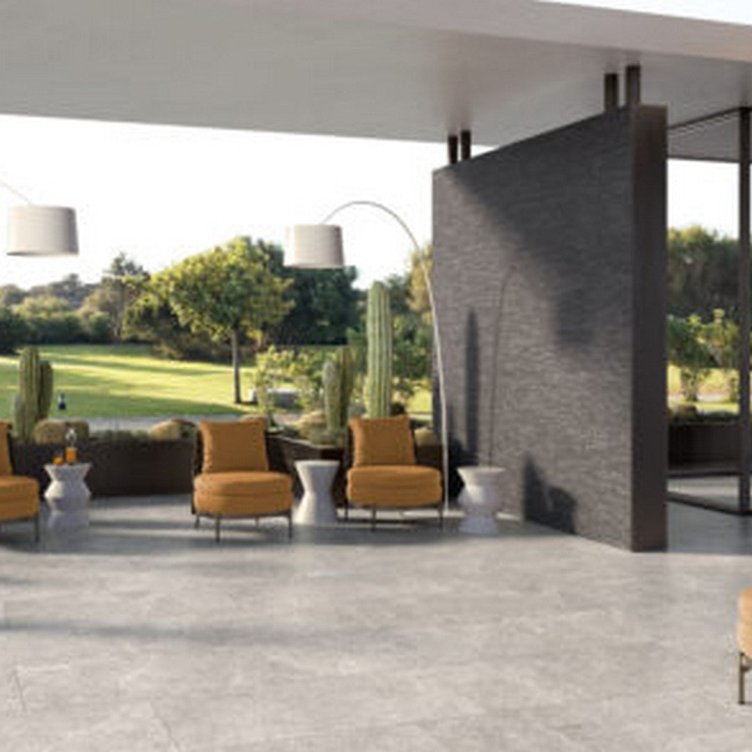 Keystone 24" x 48" Holystone Porcelain Paver-Grey