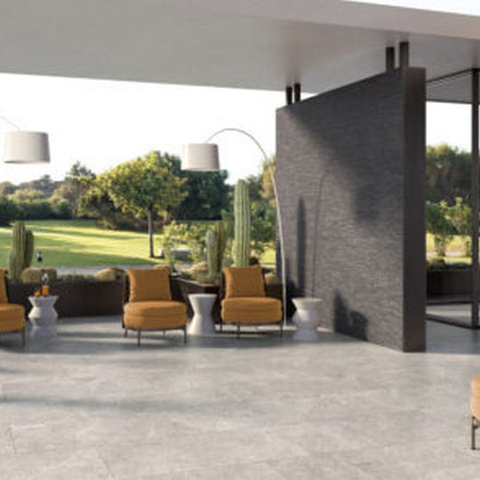 Keystone 24" x 48" Holystone Porcelain Paver-Grey