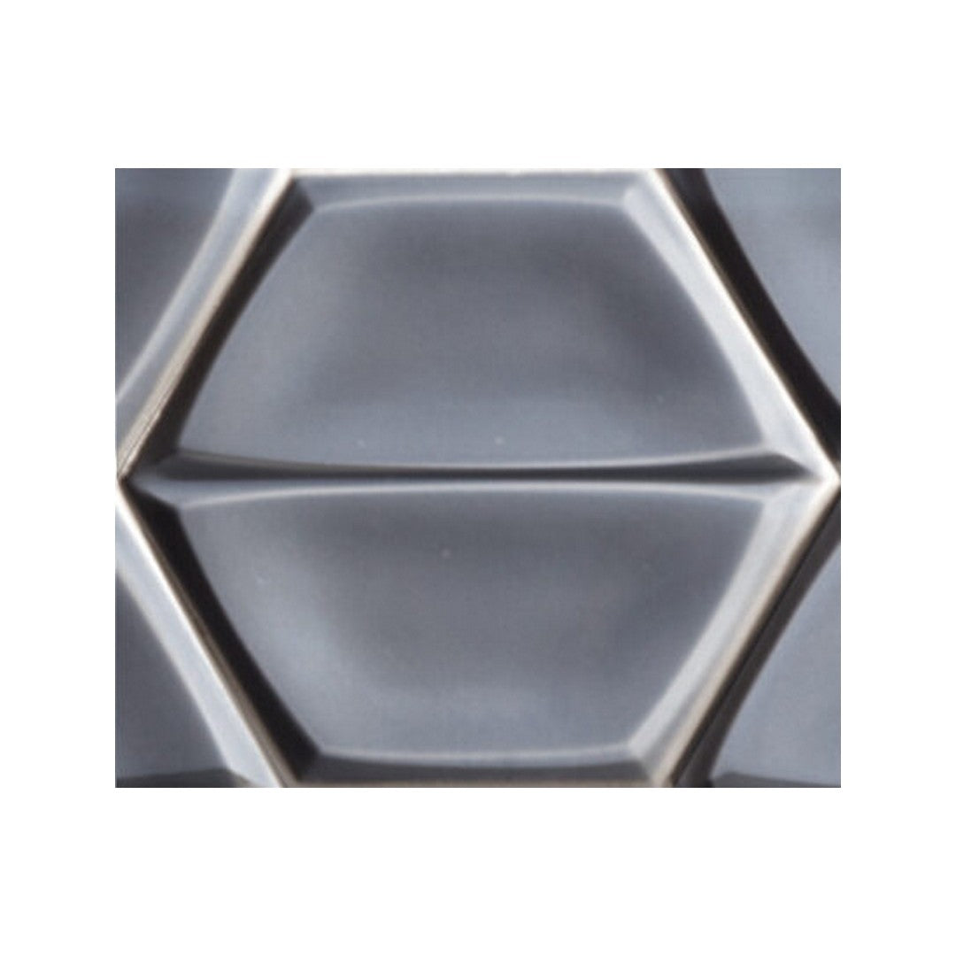 Keystone 7" Magnolia Glossy Ceramic Hexagon Tile